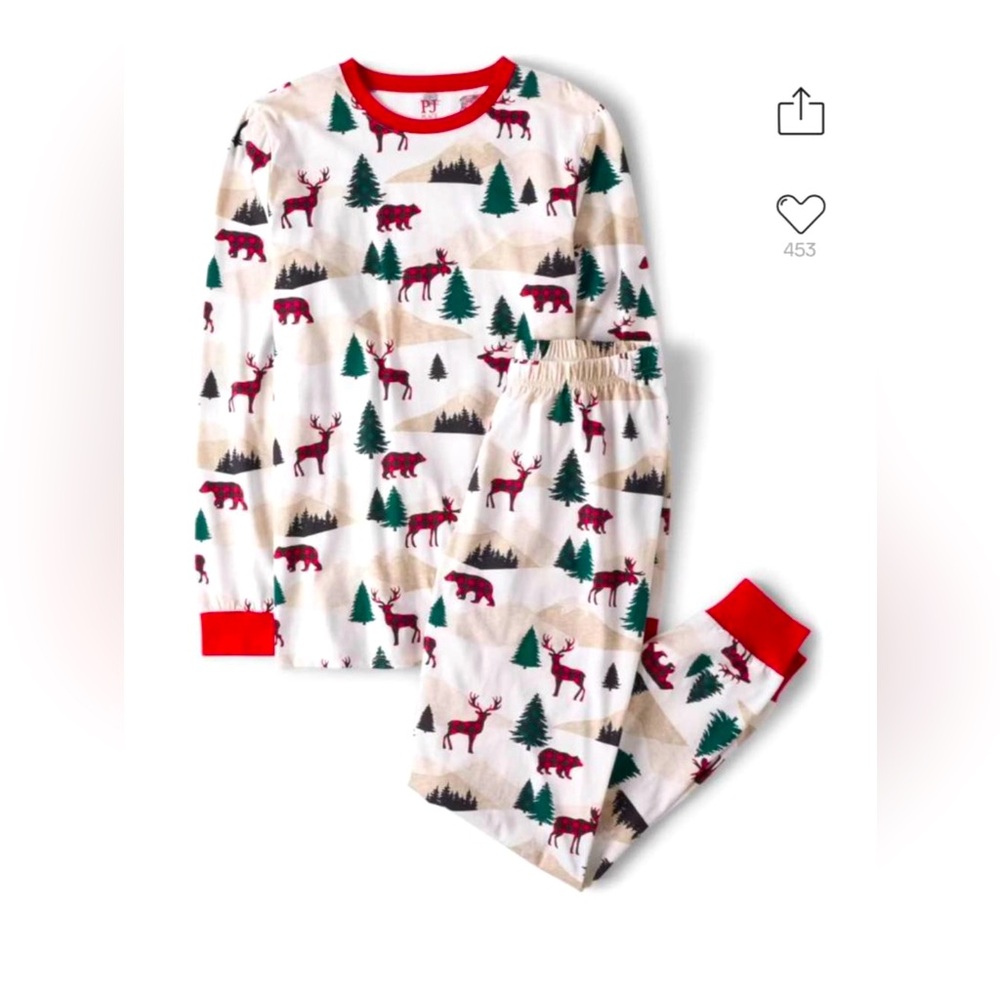 Christmas pajamas, adult unisex, size XL